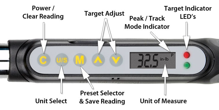 DTF Torque Wrench Functions